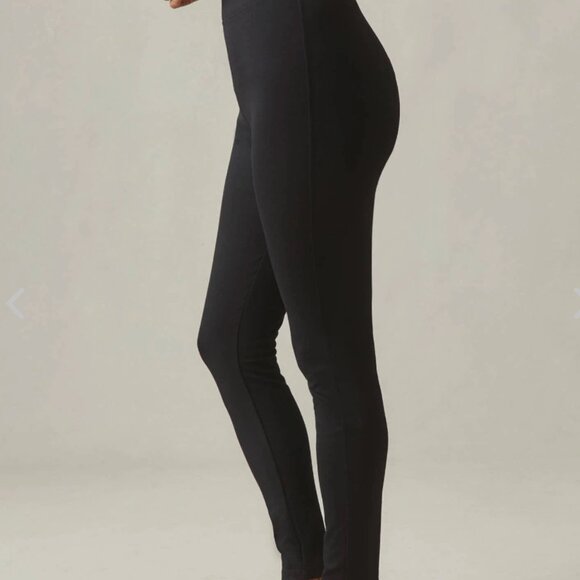 American Giant - Ponte Slim Pant High Rise - Size 6 - Black - Picture 1 of 5